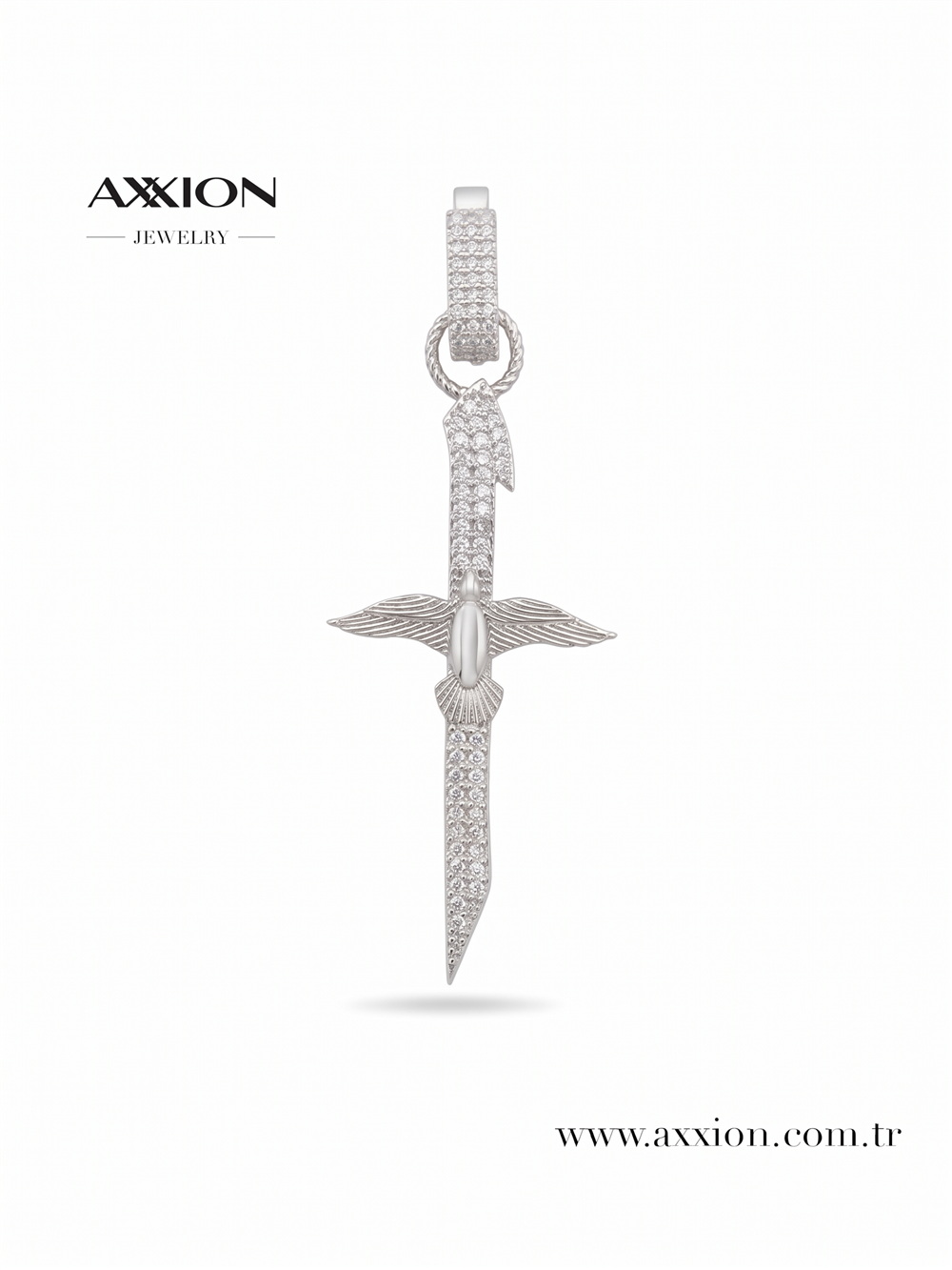 AXXION Kolye Ucu SILVER