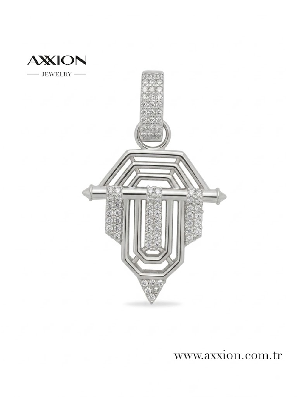 AXXION Kolye Ucu SILVER