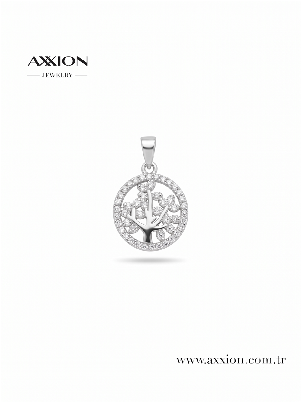 AXXION Kolye Ucu SILVER