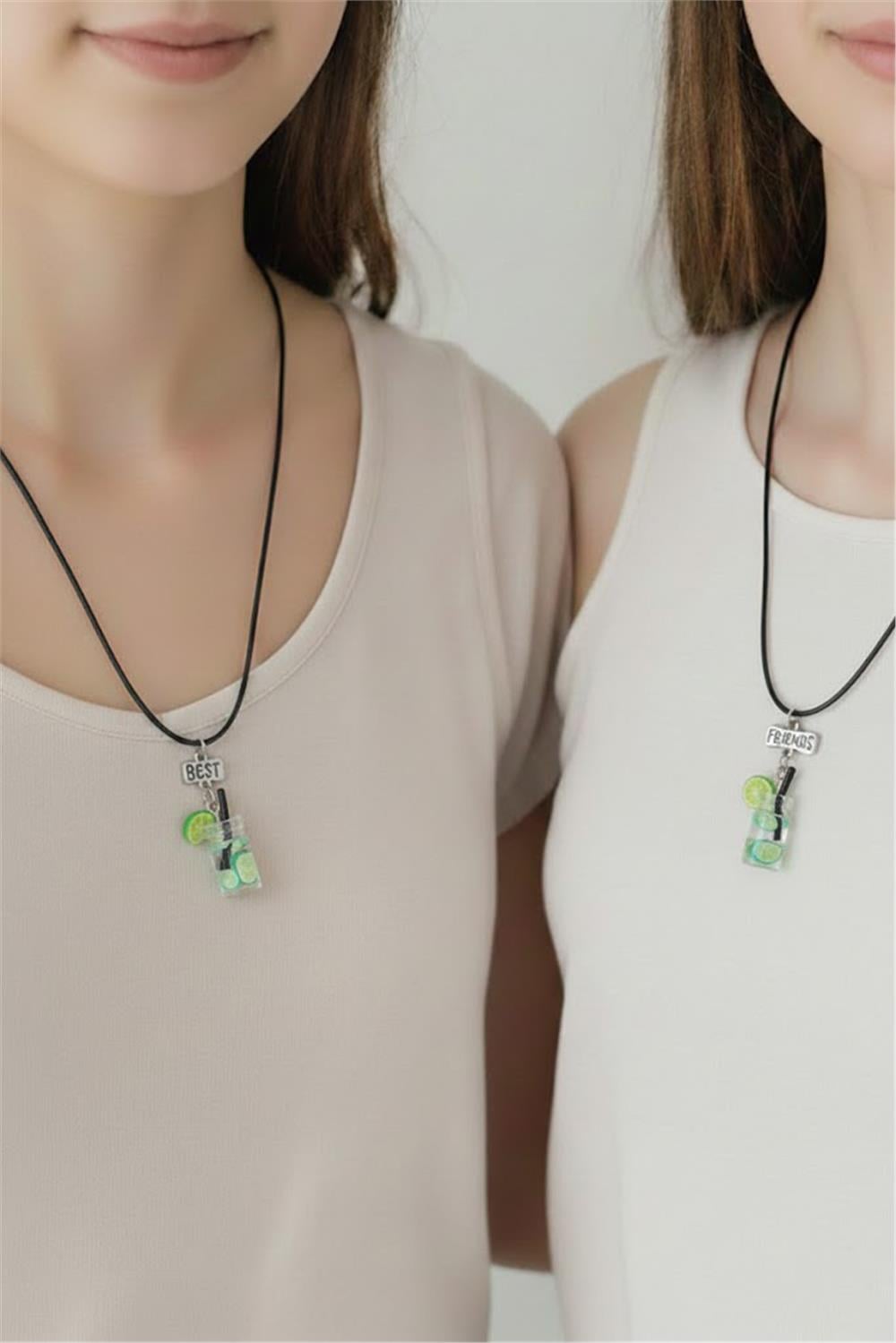 Best Friends Arkadaşlık Kolyesi 2'li