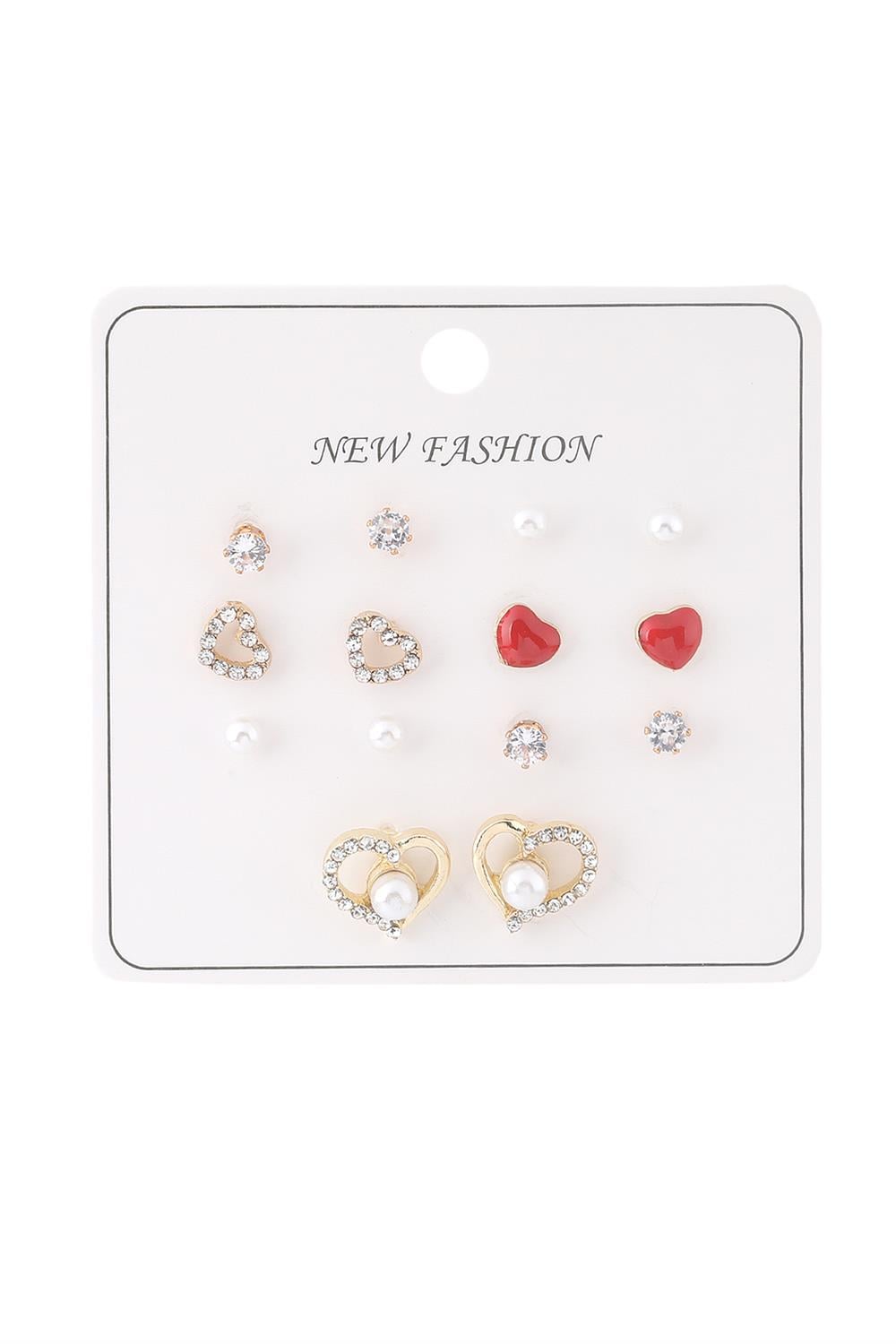 Bijuteri Set Küpe Gold