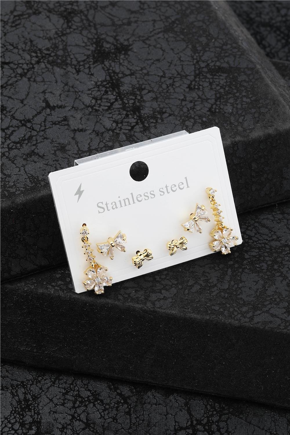 Çelik Altılı Küpe