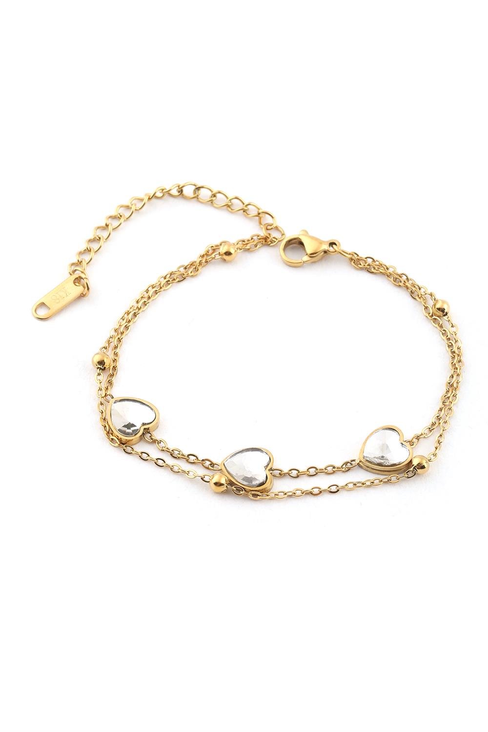 Çelik Bileklik Gold