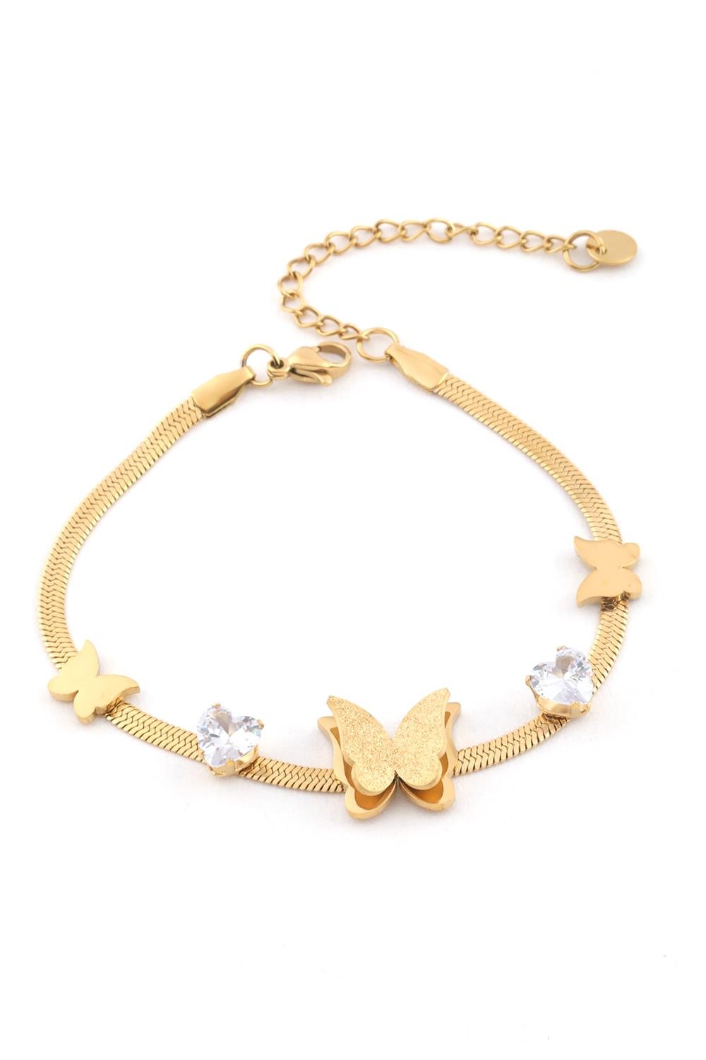 Çelik Bileklik Gold