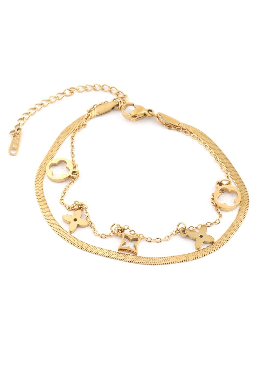 Çelik Bileklik Gold