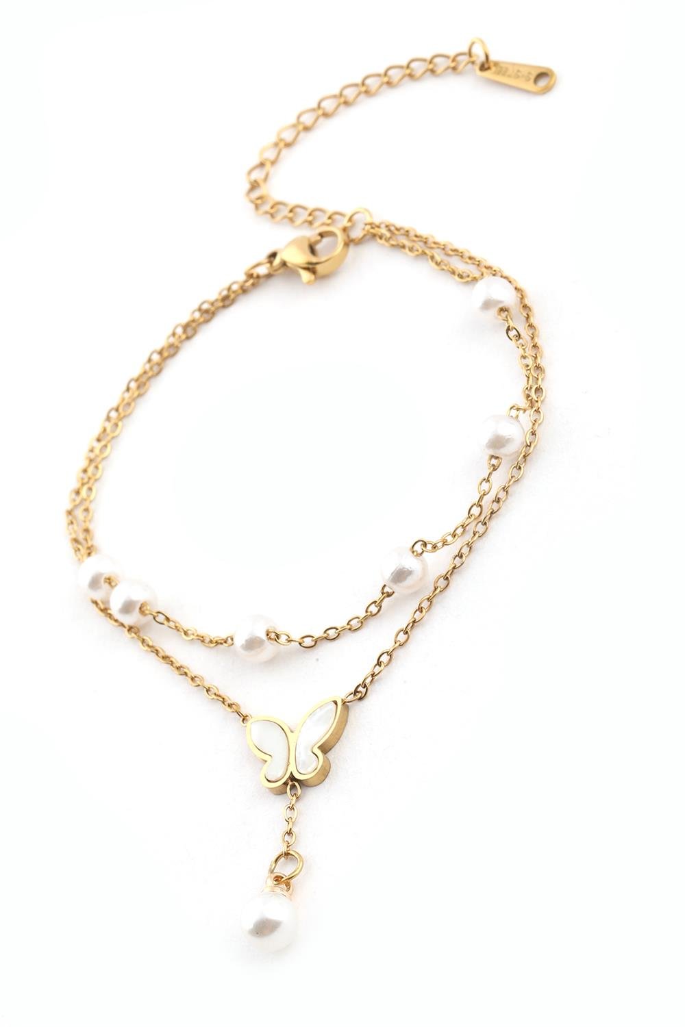 Çelik Bileklik Gold