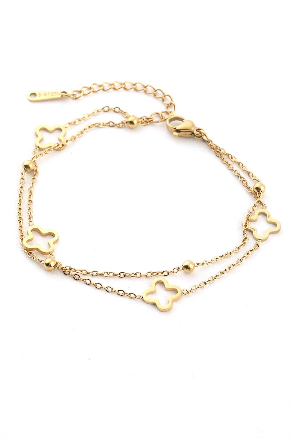 Çelik Bileklik Gold