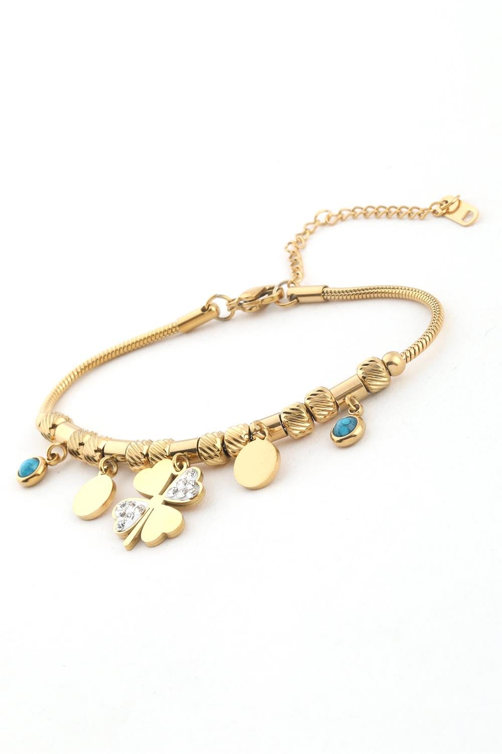 Çelik Bileklik Gold