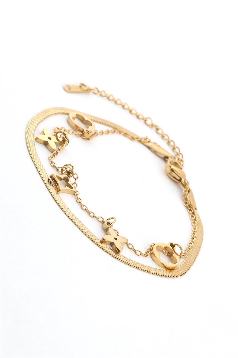 Çelik Bileklik Gold