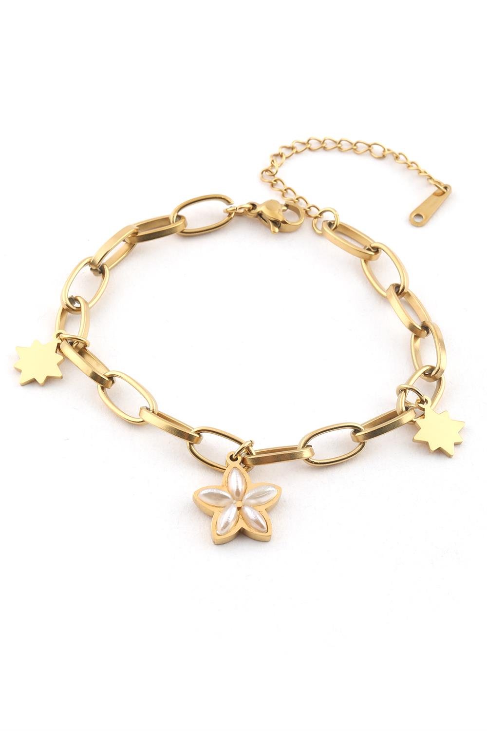 Çelik Bileklik Gold