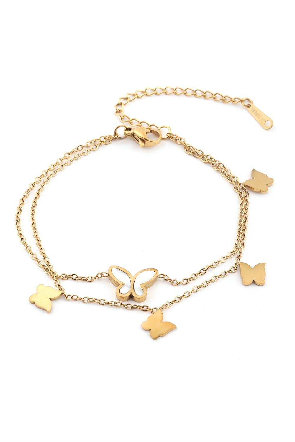 Çelik Bileklik Gold