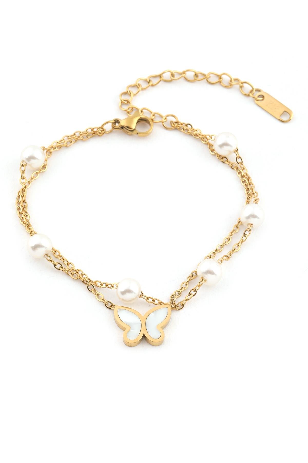 Çelik Bileklik Gold