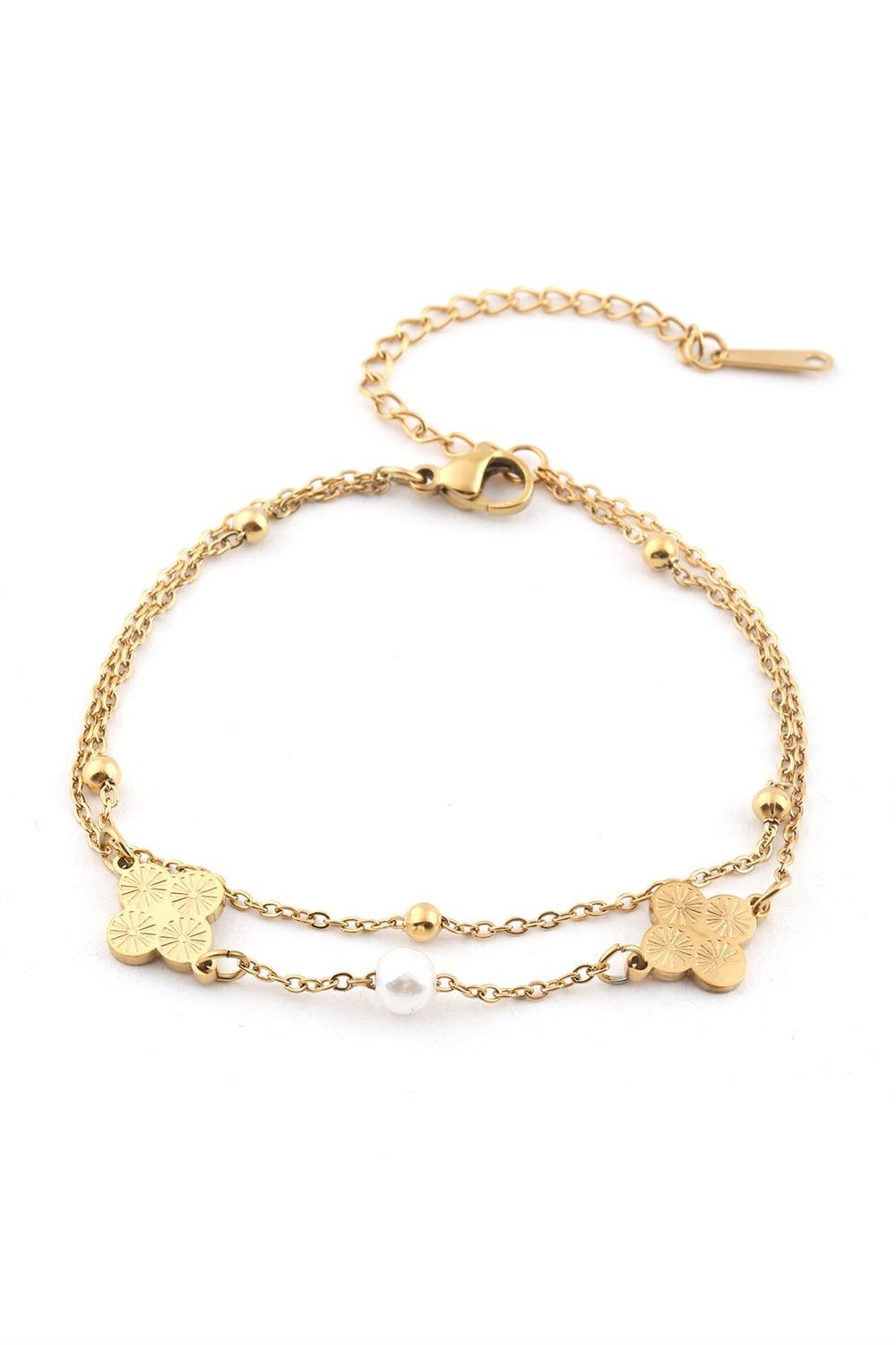 Çelik Bileklik Gold