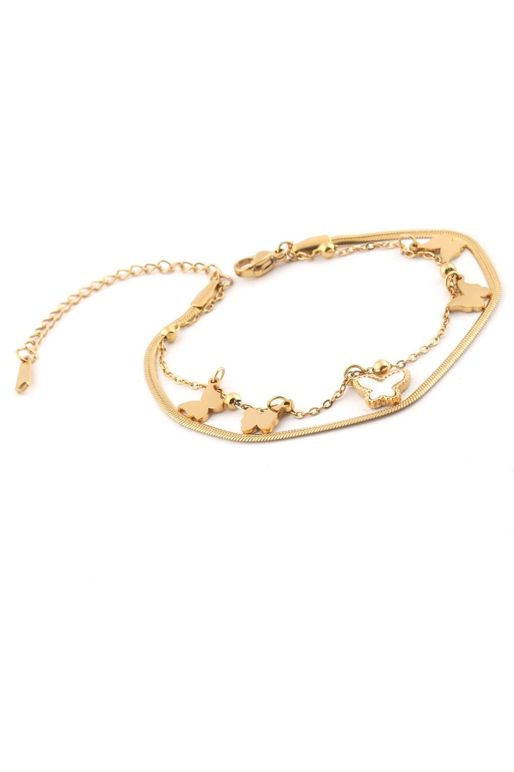 Çelik Bileklik Gold