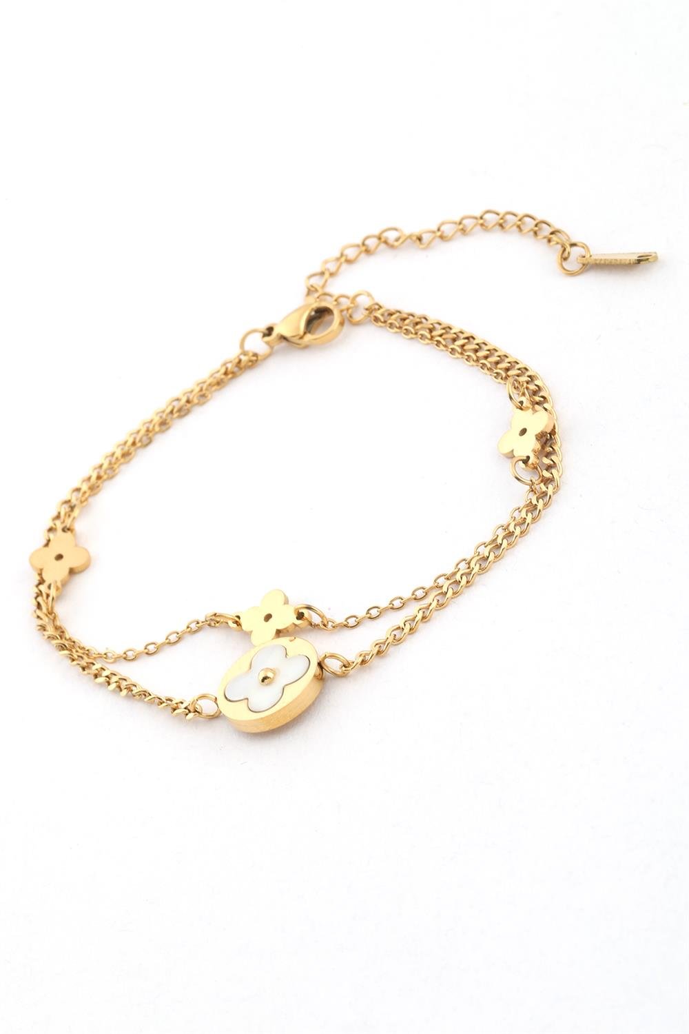 Çelik Bileklik Gold