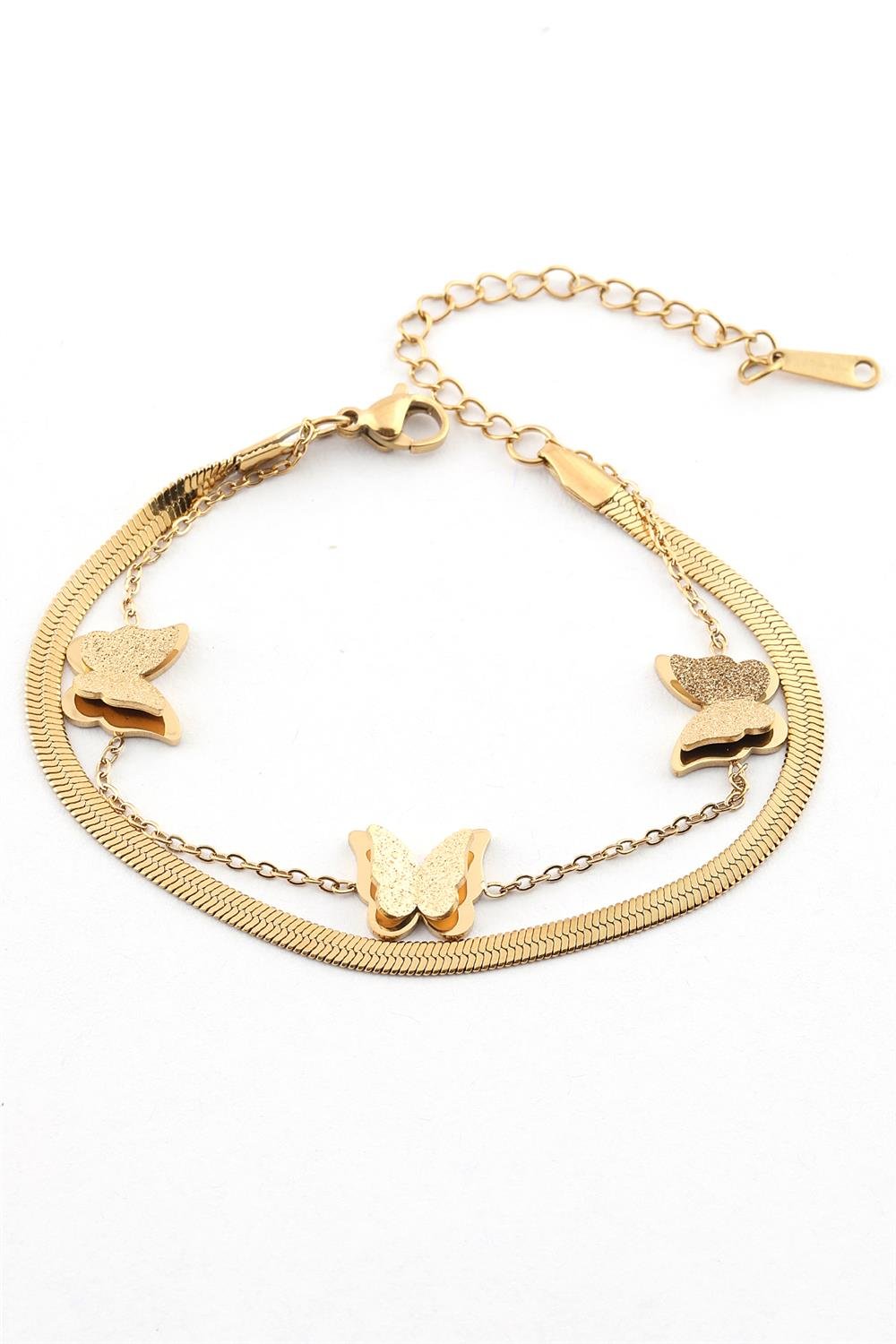 Çelik Bileklik Gold