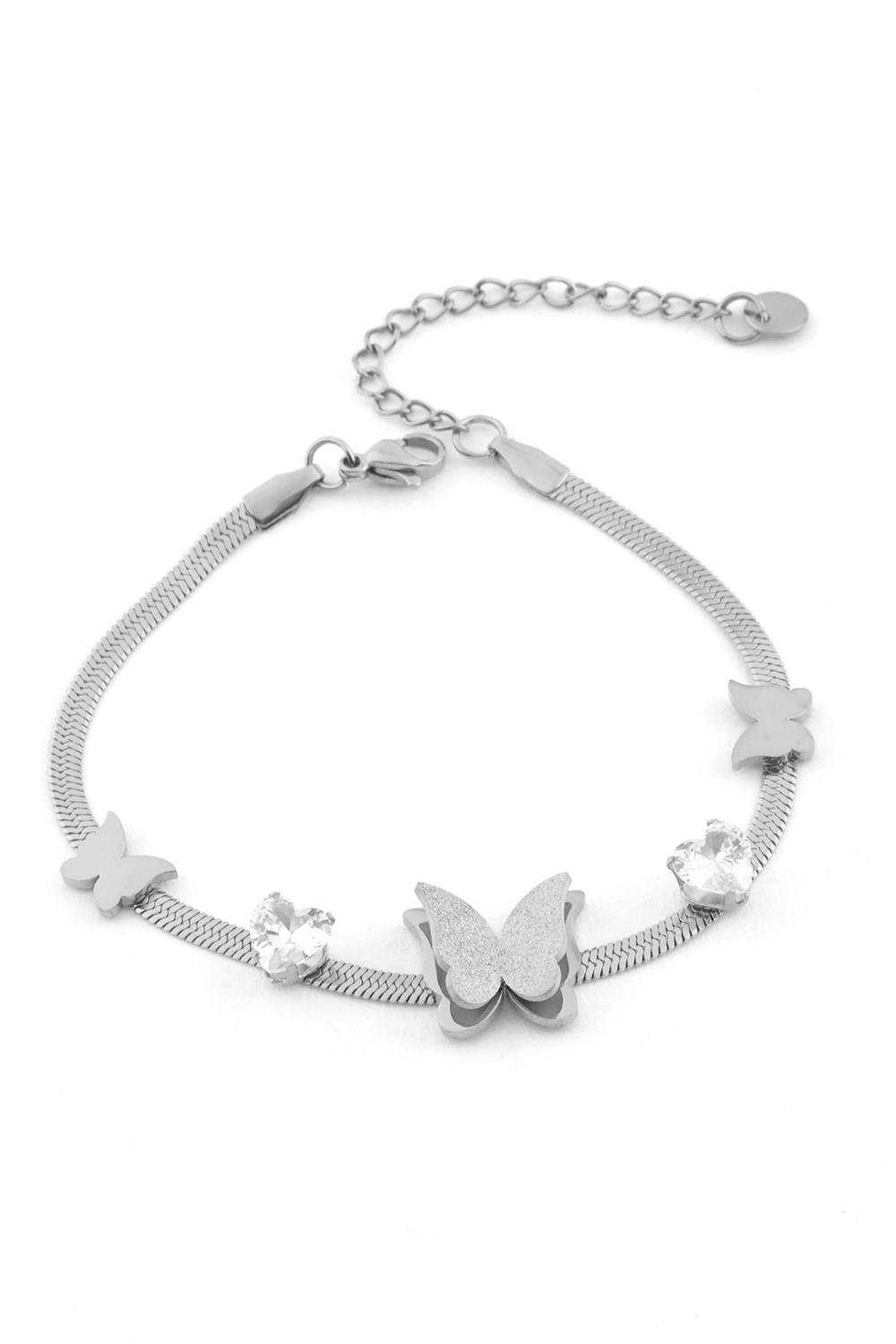 Çelik Bileklik Silver