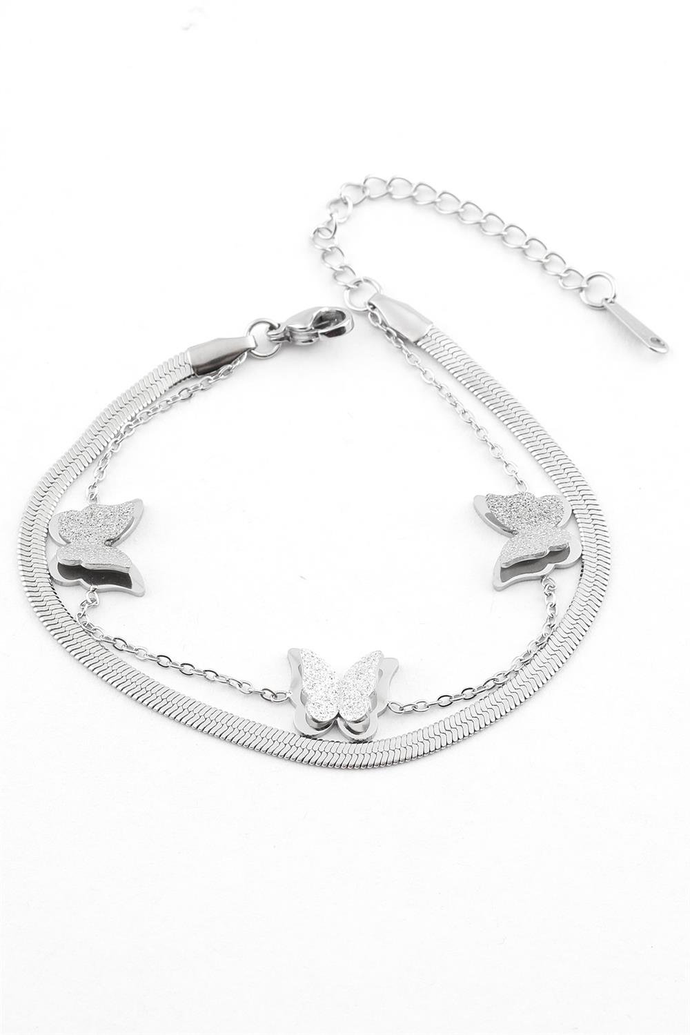 Çelik Bileklik Silver