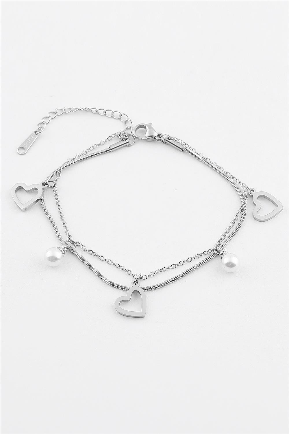 Çelik Bileklik Silver