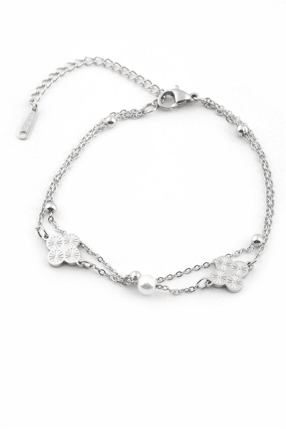 Çelik Bileklik Silver