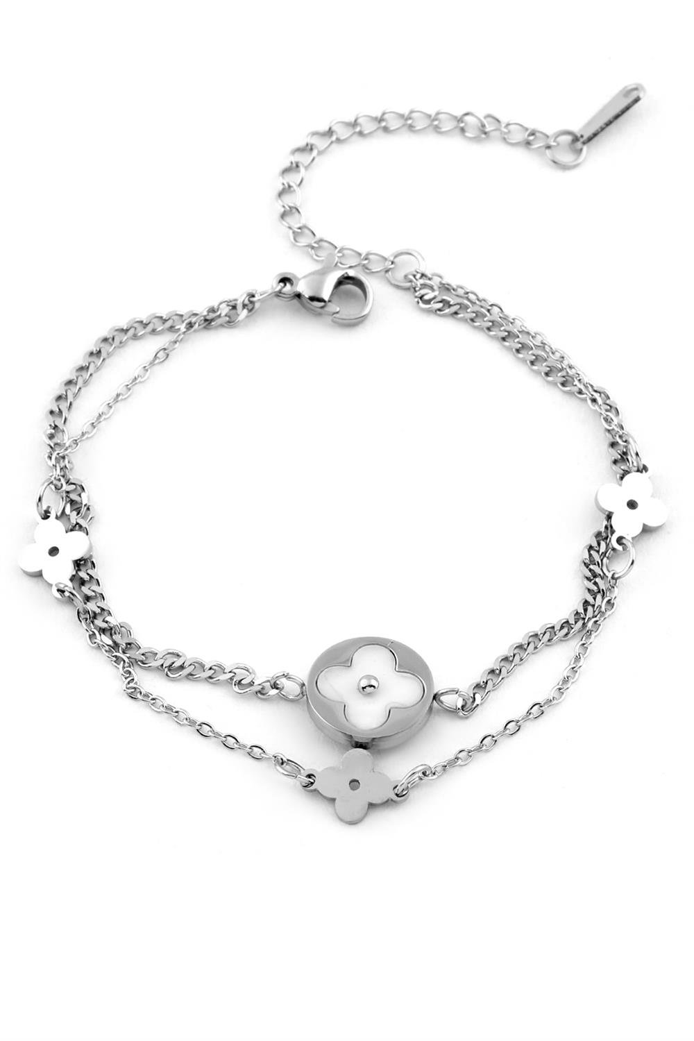 Çelik Bileklik Silver