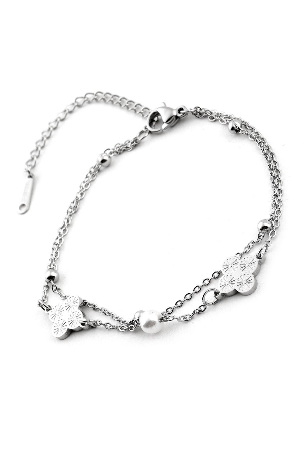 Çelik Bileklik Silver