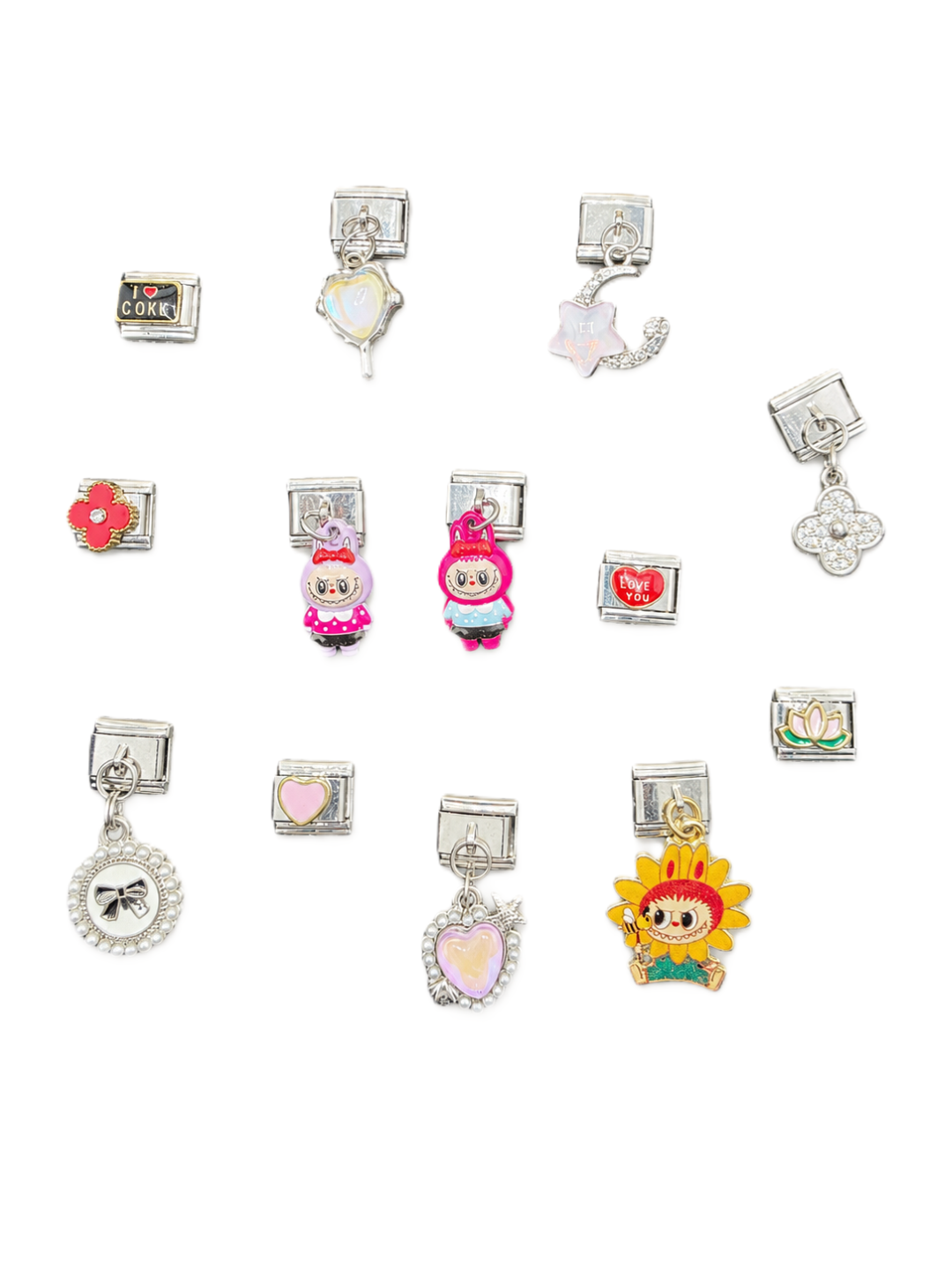Çelik Charm MIX 24 Adet