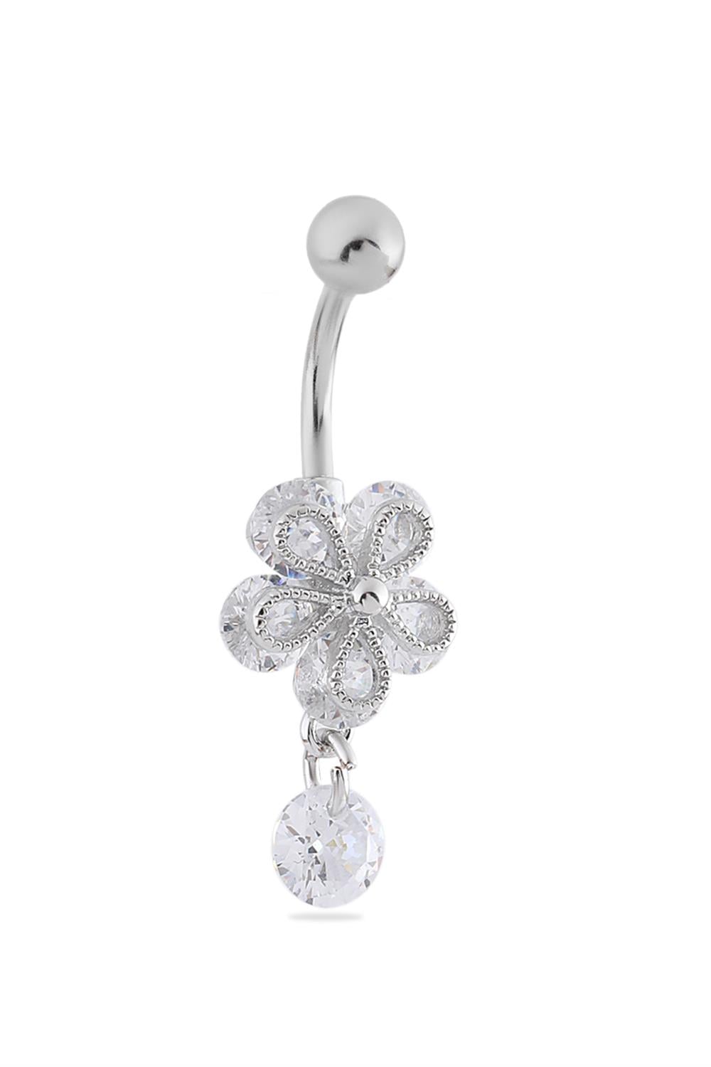 Çelik Göbek Piercing