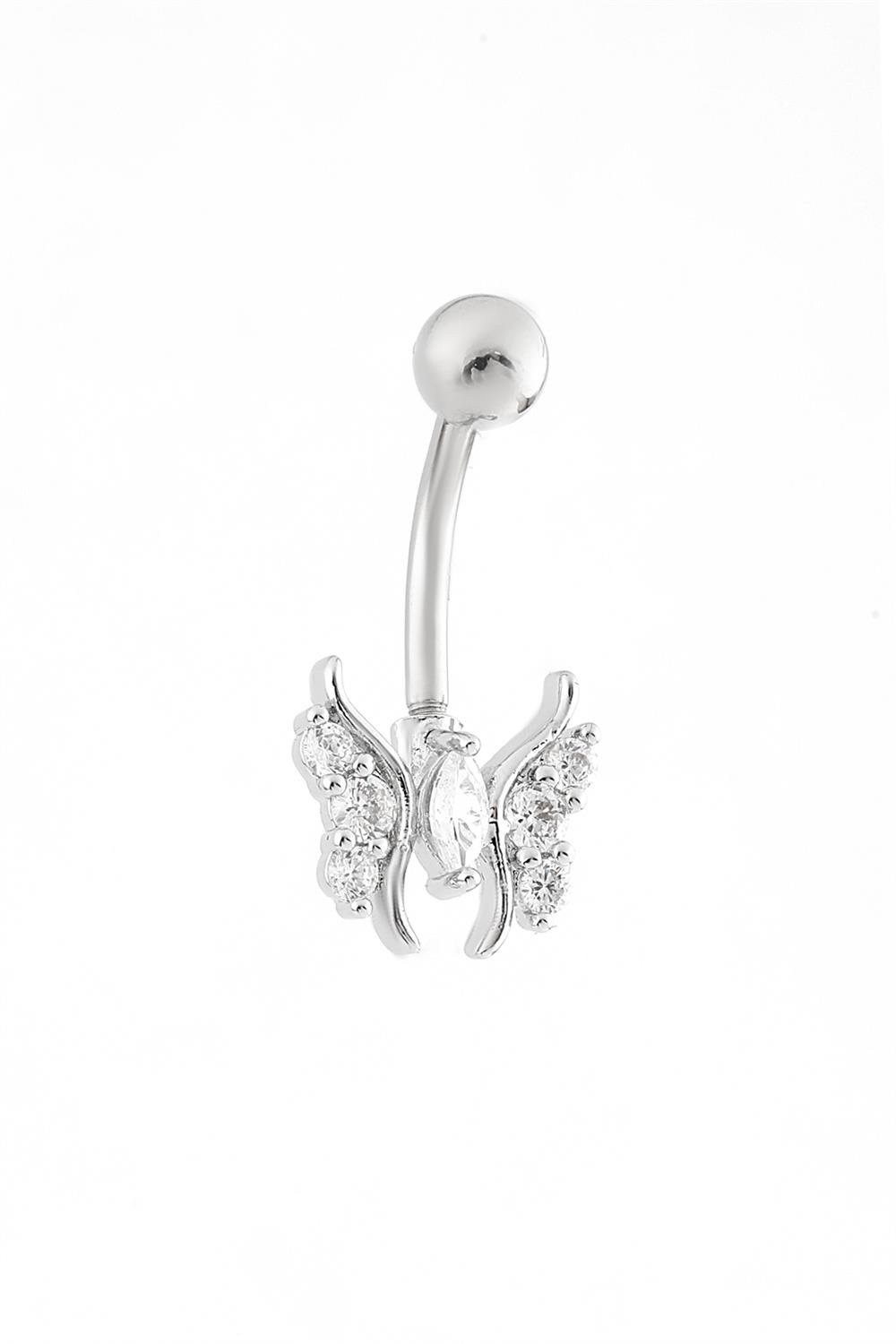 Çelik Göbek Piercing