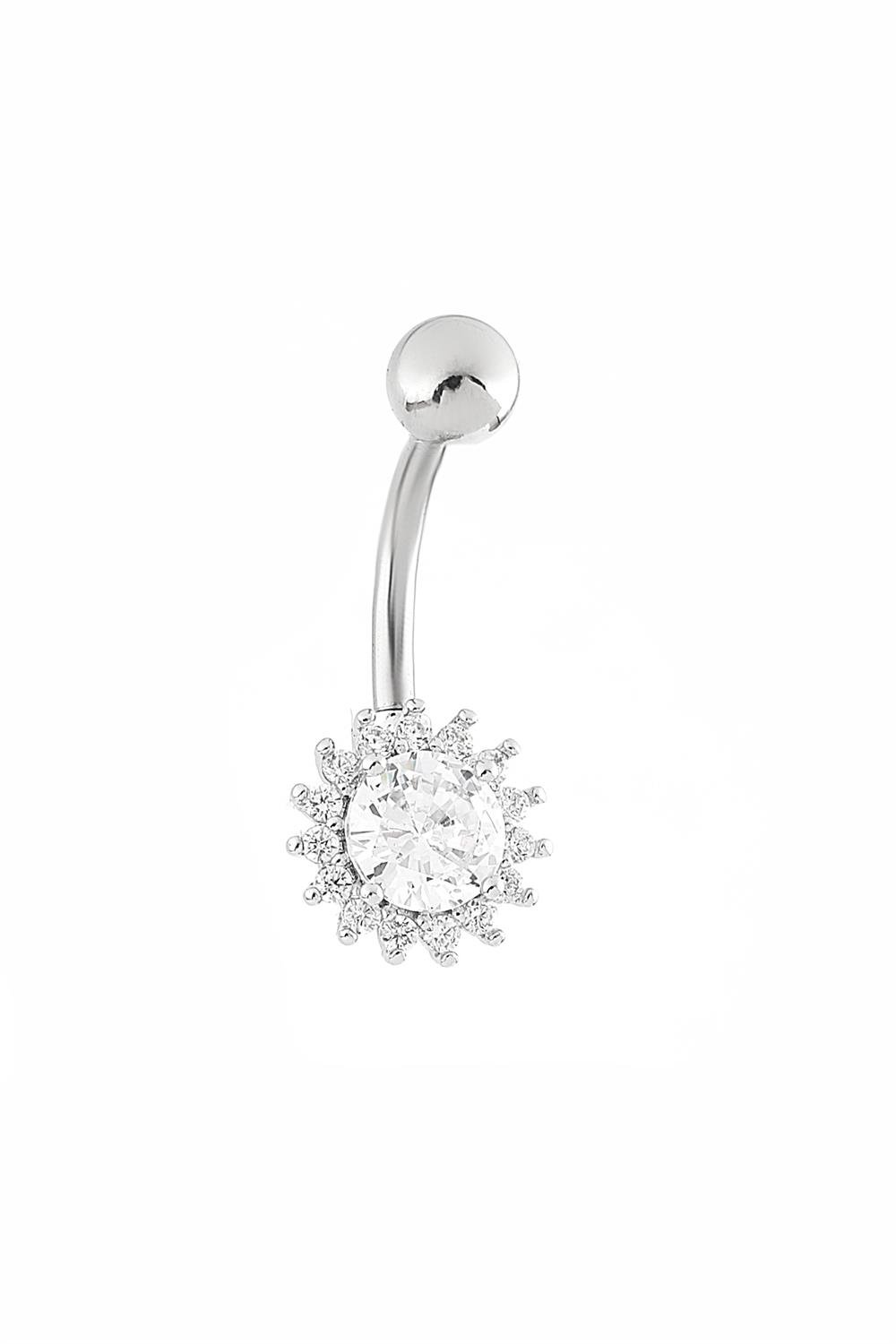 Çelik Göbek Piercing