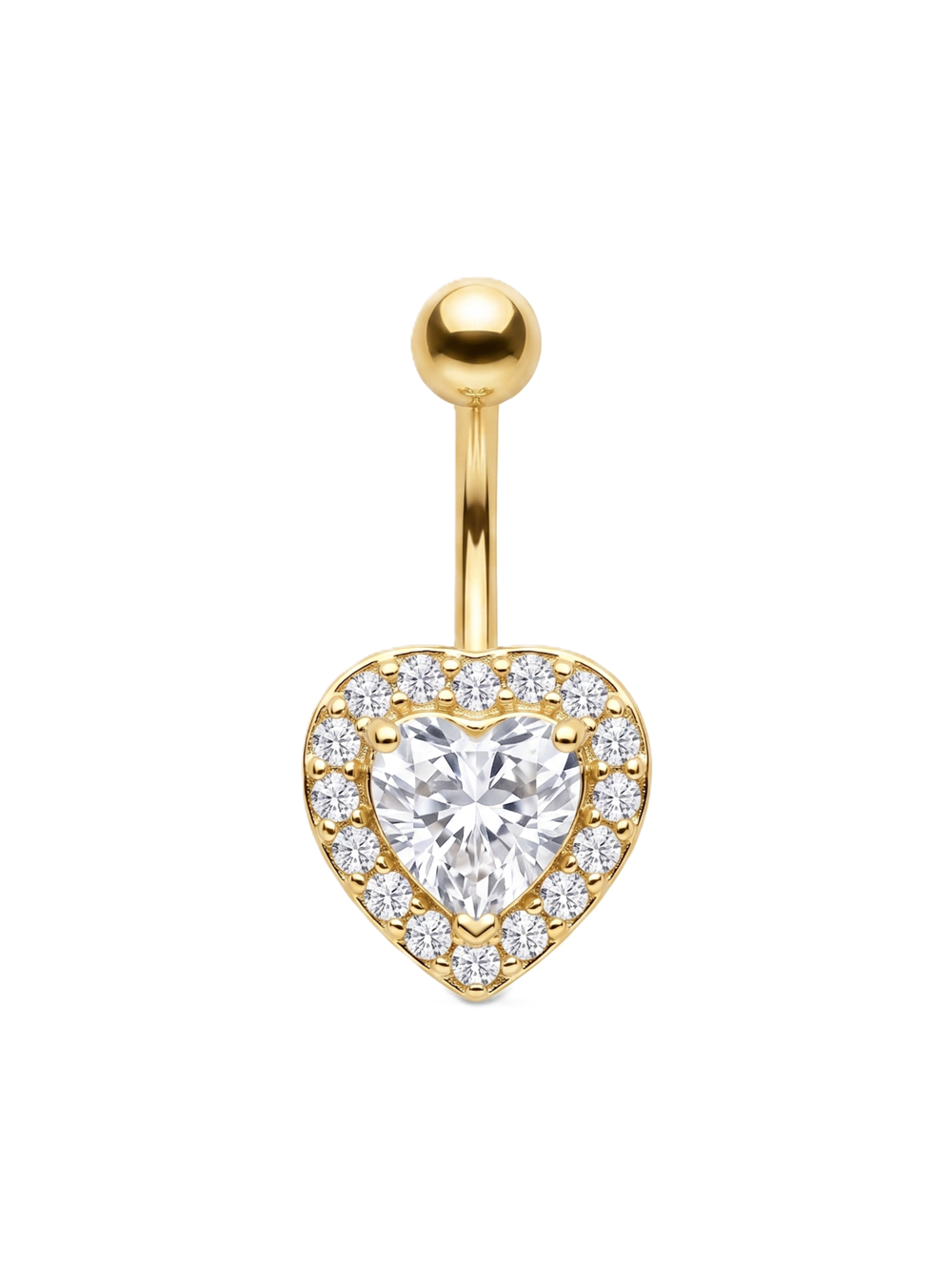 Çelik Göbek Piercing GOLD