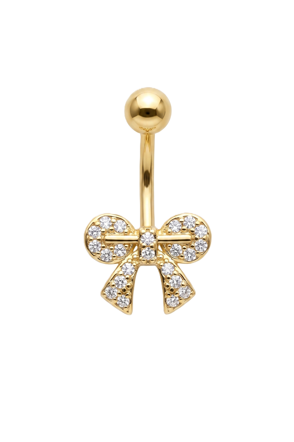 Çelik Göbek Piercing GOLD