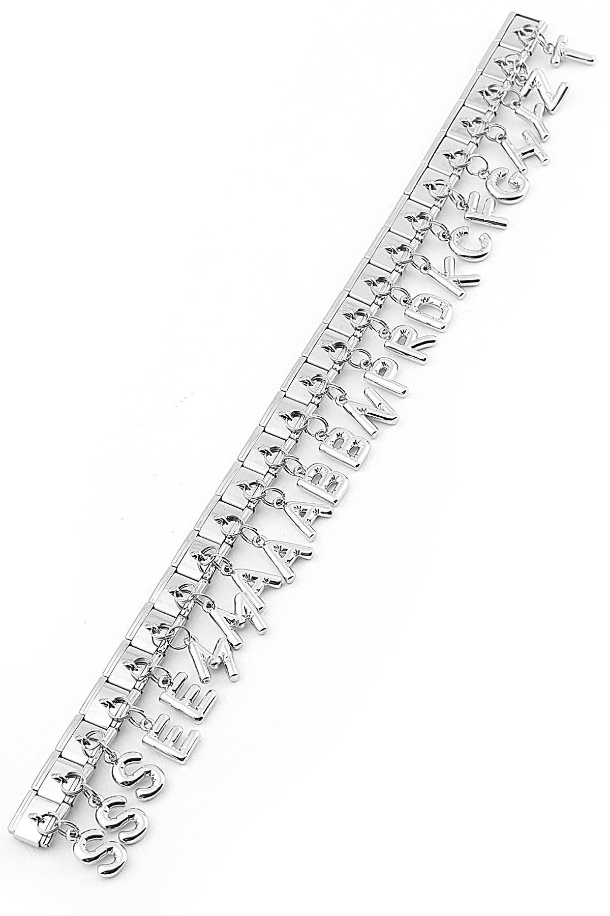 Çelik Harf Charm (24'lü)