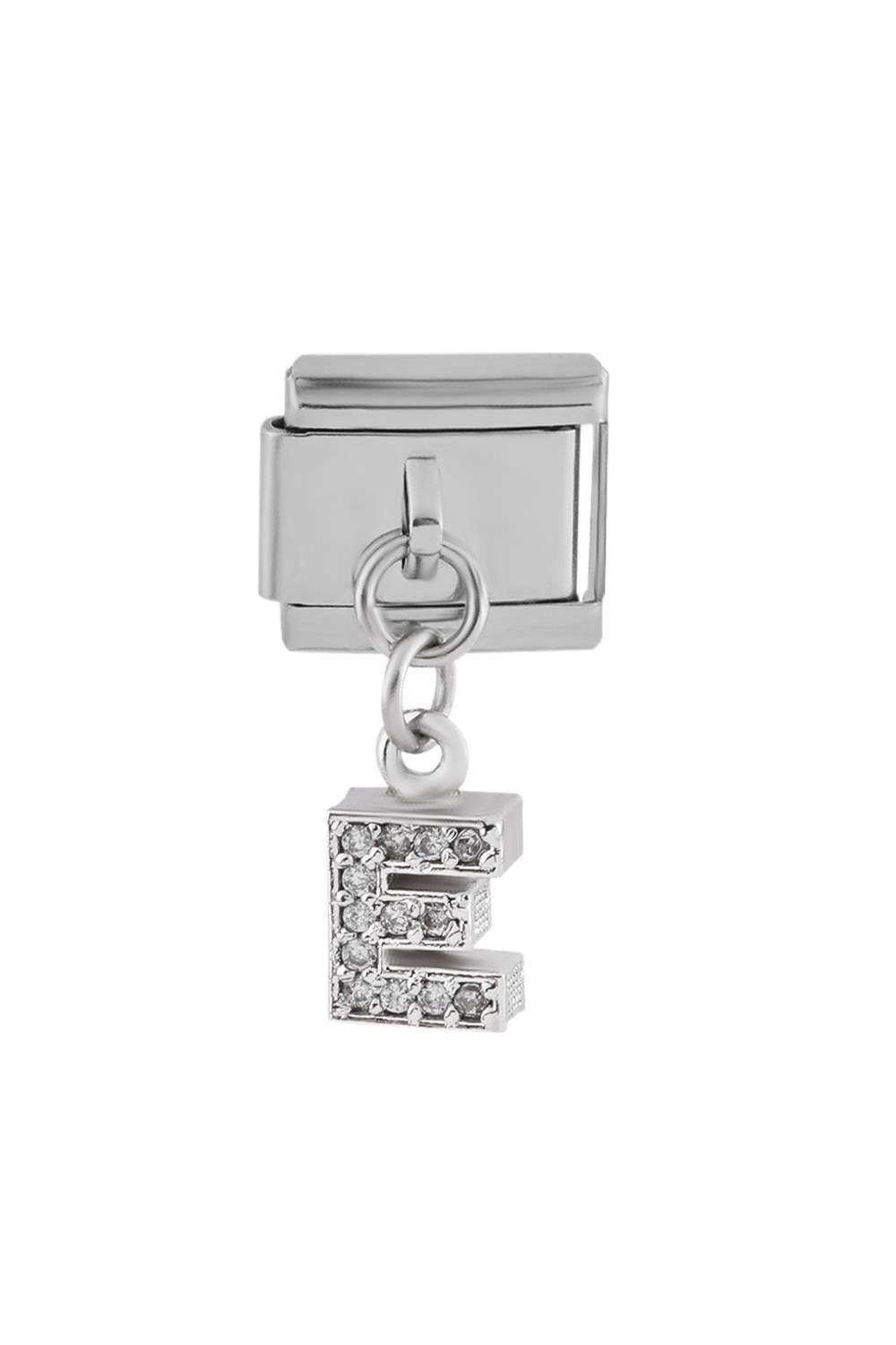 Çelik Harf Charm SILVER