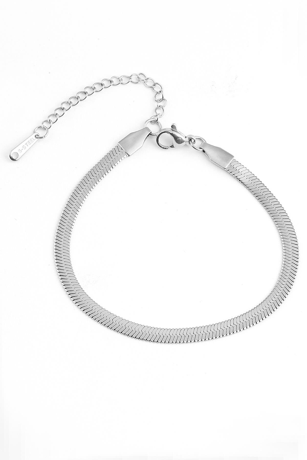 Çelik İtalyan Bileklik