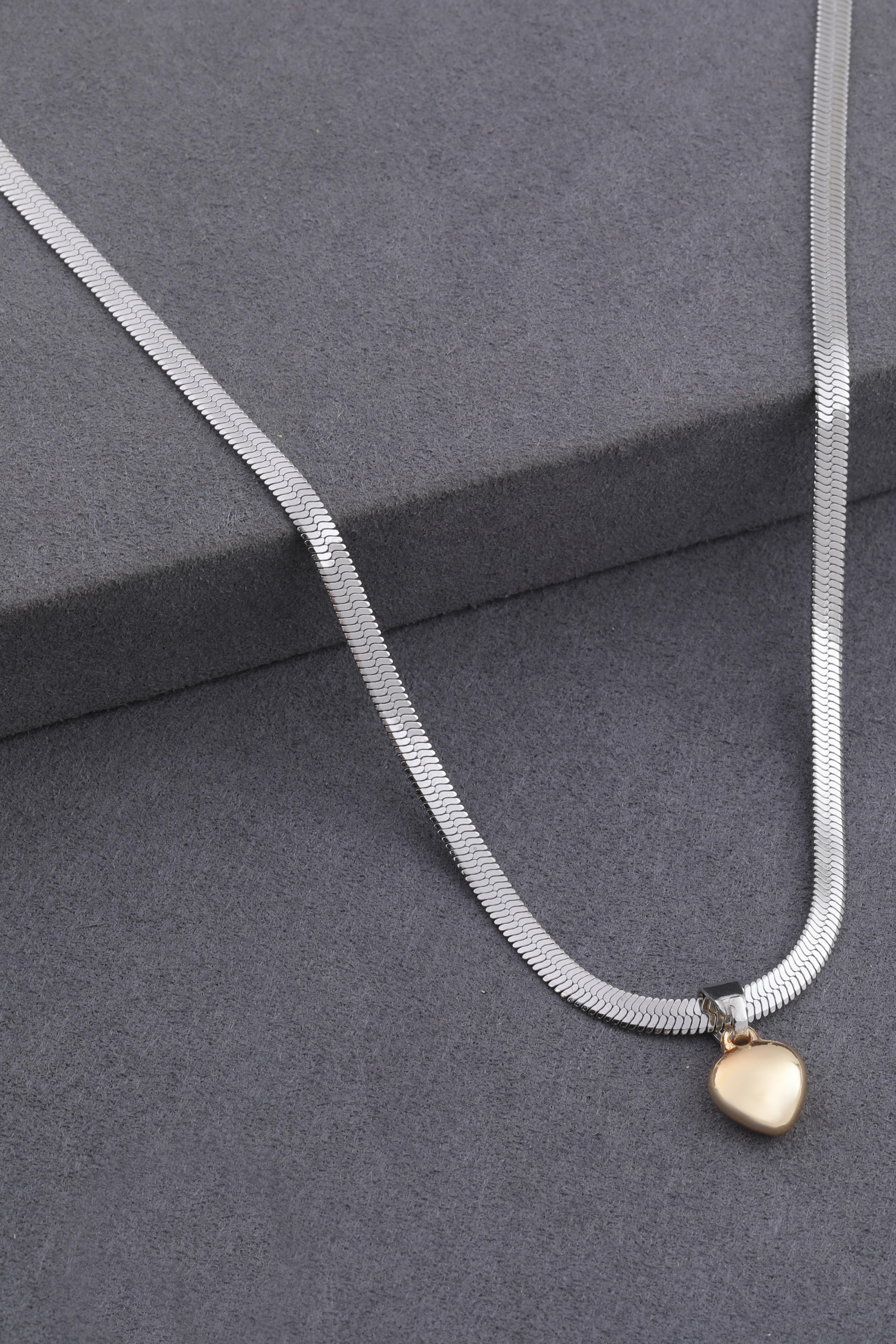 Çelik Kolye 45cm