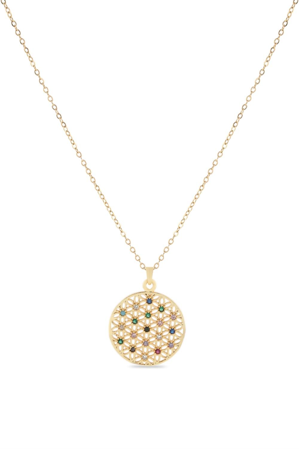 Çelik Kolye GOLD 45 cm