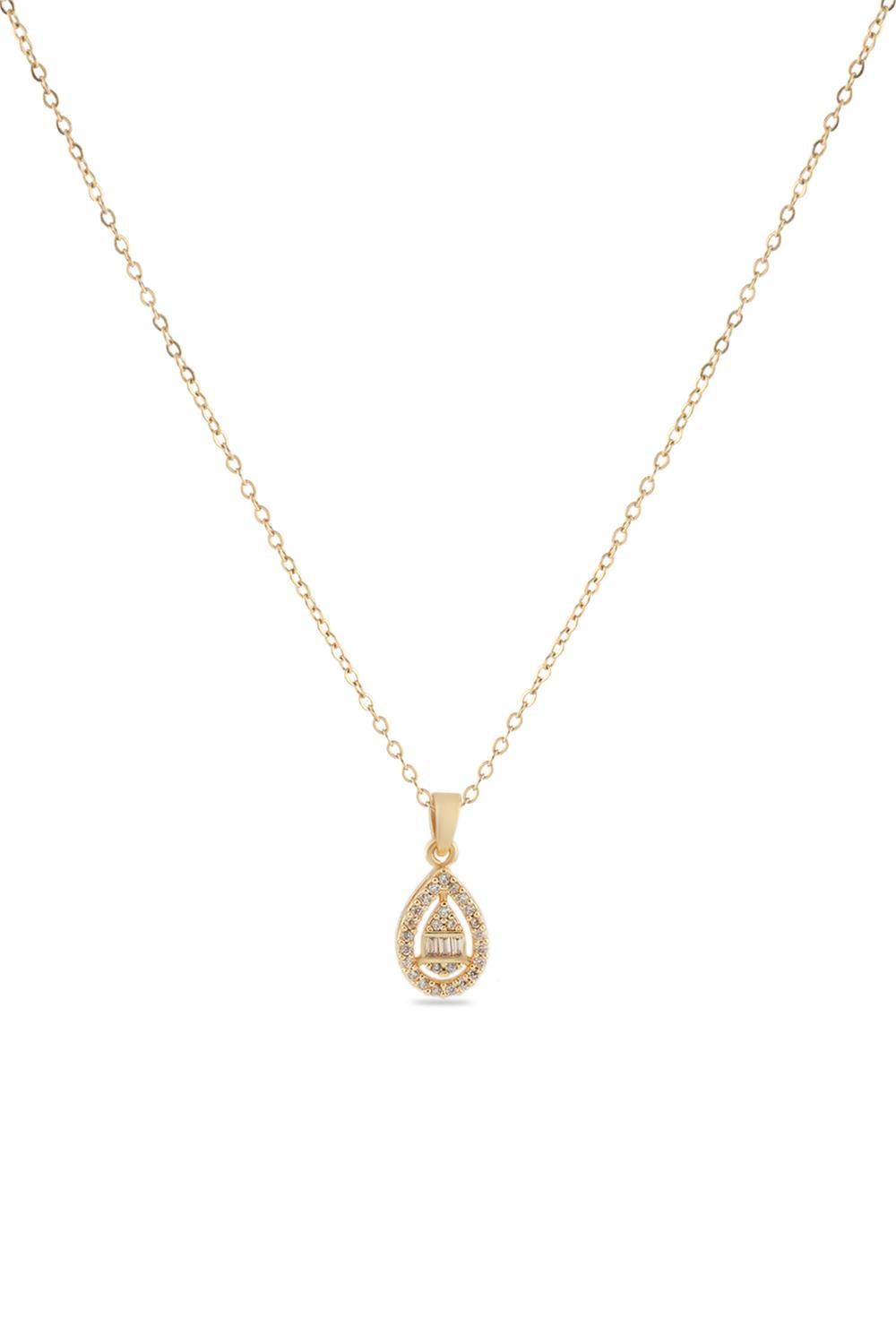 Çelik Kolye GOLD 45 cm
