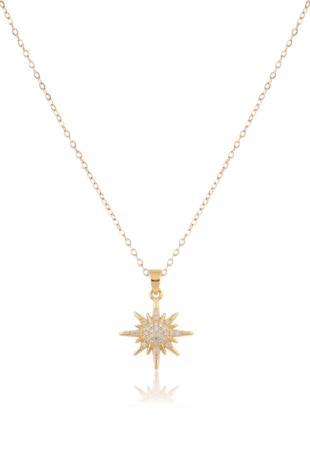 Çelik Kolye GOLD 45cm
