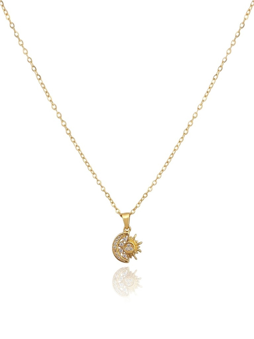 Çelik Kolye GOLD 45cm