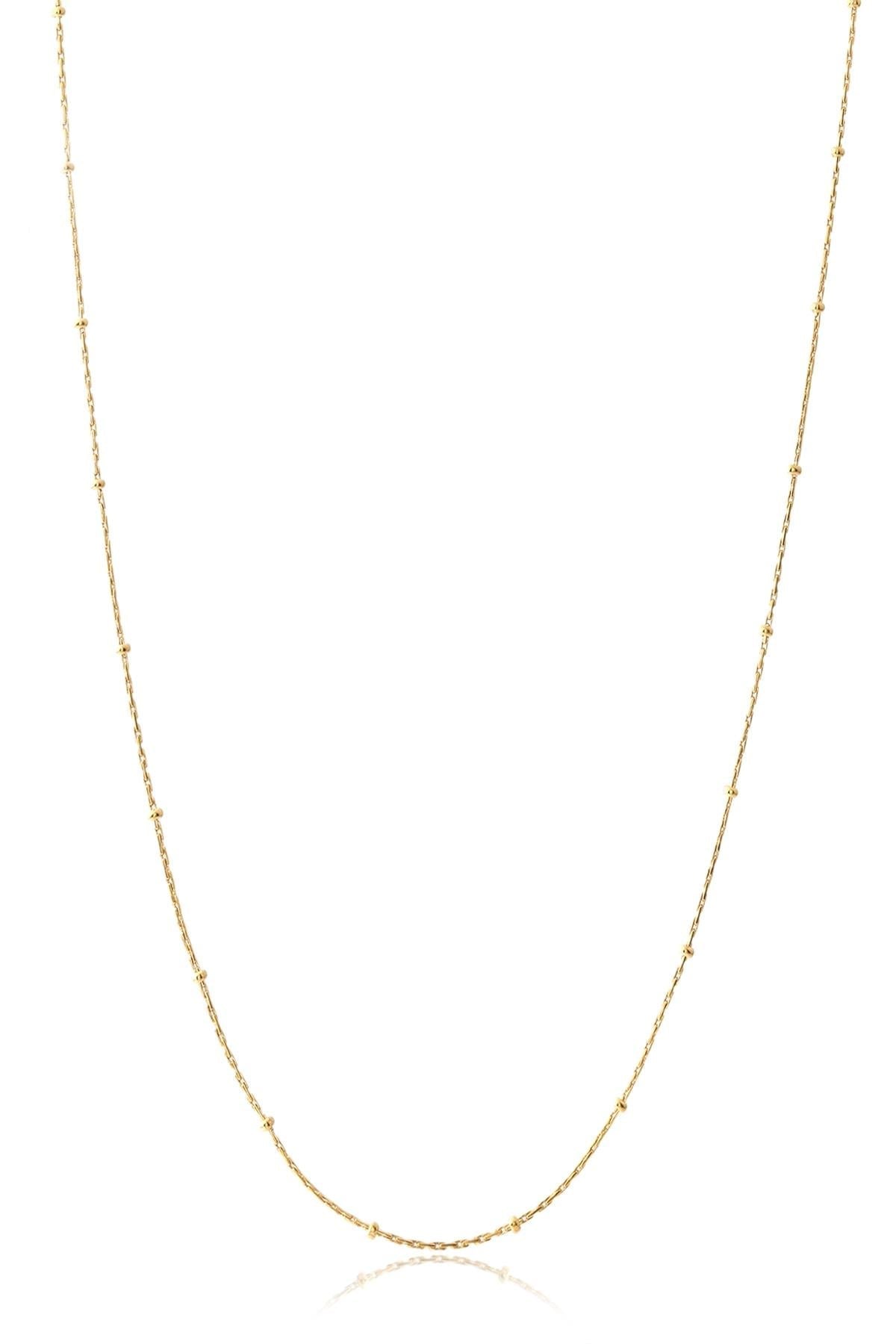 Çelik Kolye GOLD 45cm