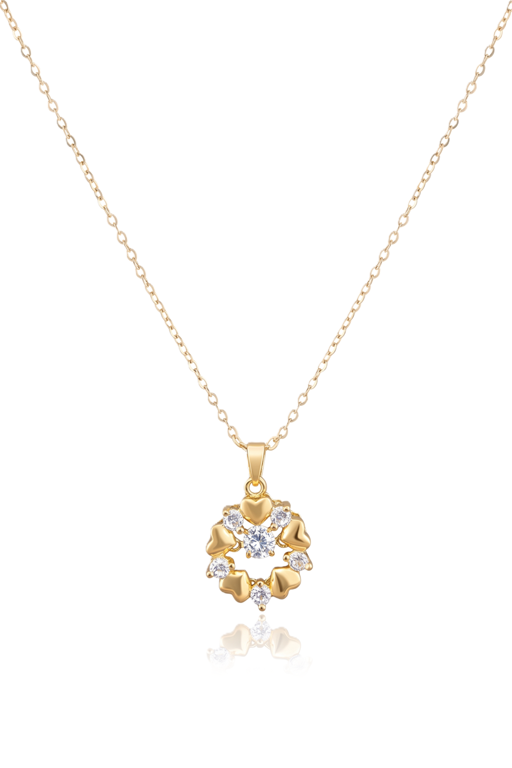 Çelik Kolye GOLD 45cm