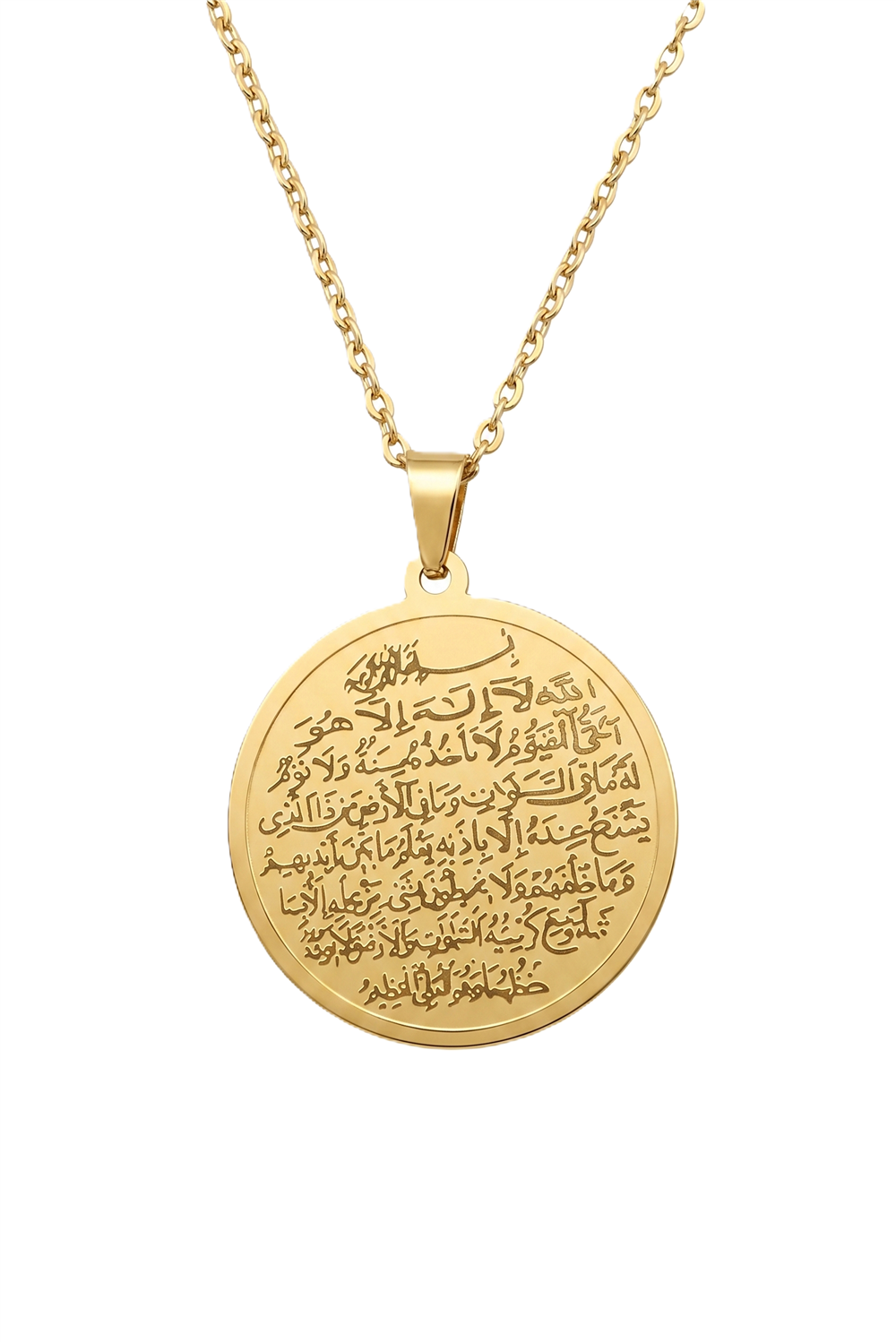 Çelik Kolye GOLD 45cm