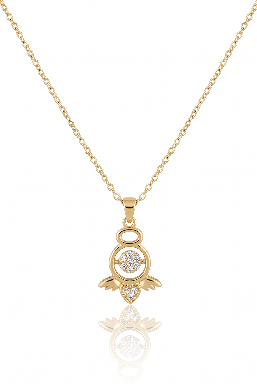 Çelik Kolye GOLD 45cm