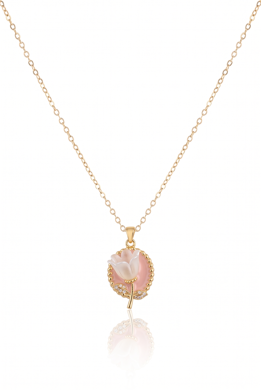 Çelik Kolye GOLD 45cm