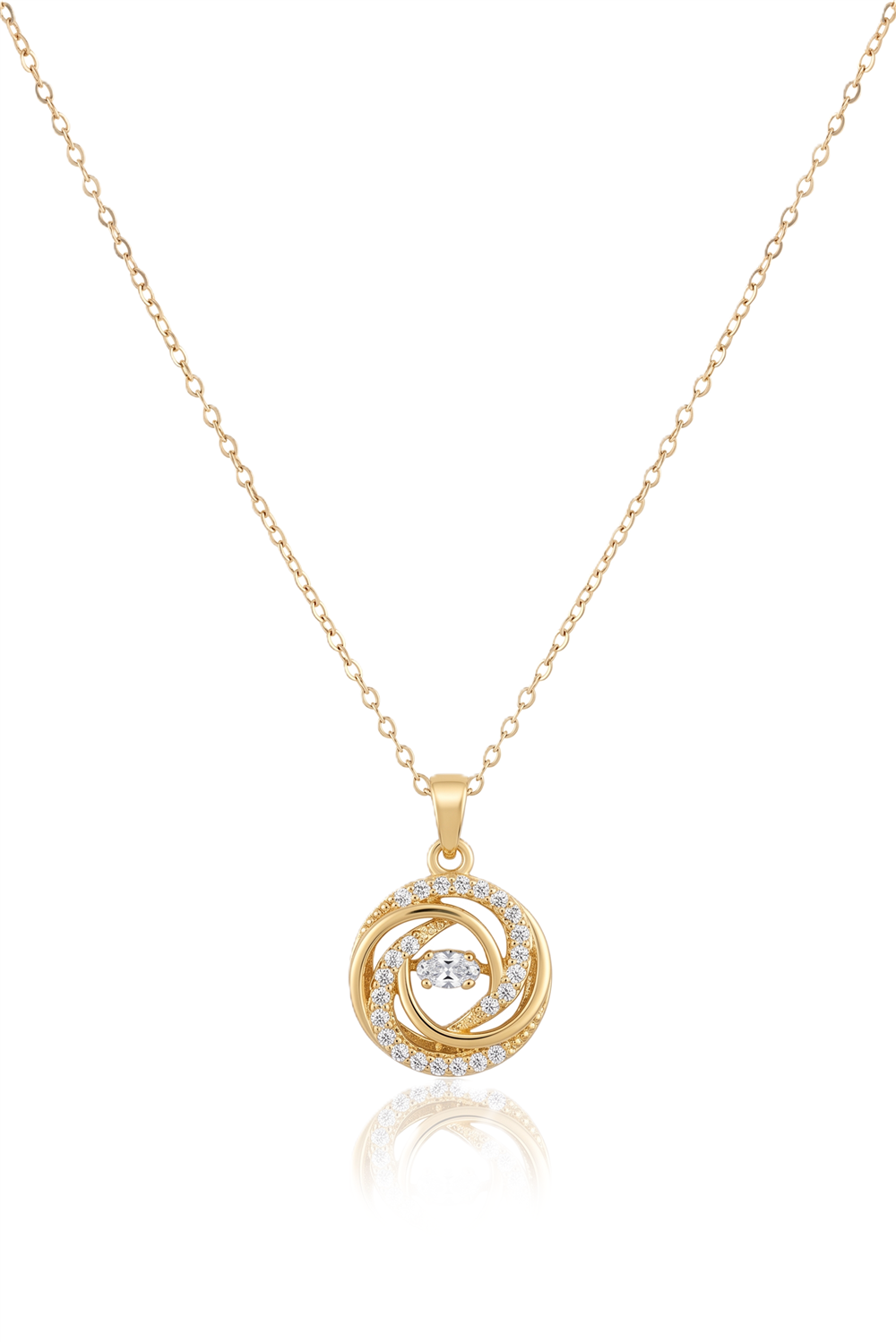Çelik Kolye GOLD 45cm