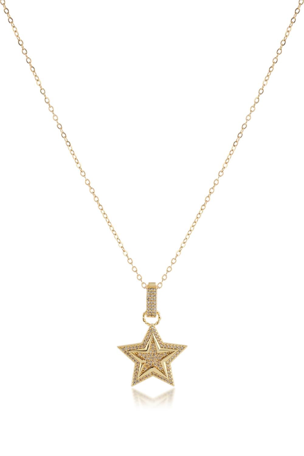 Çelik Kolye GOLD  45cm