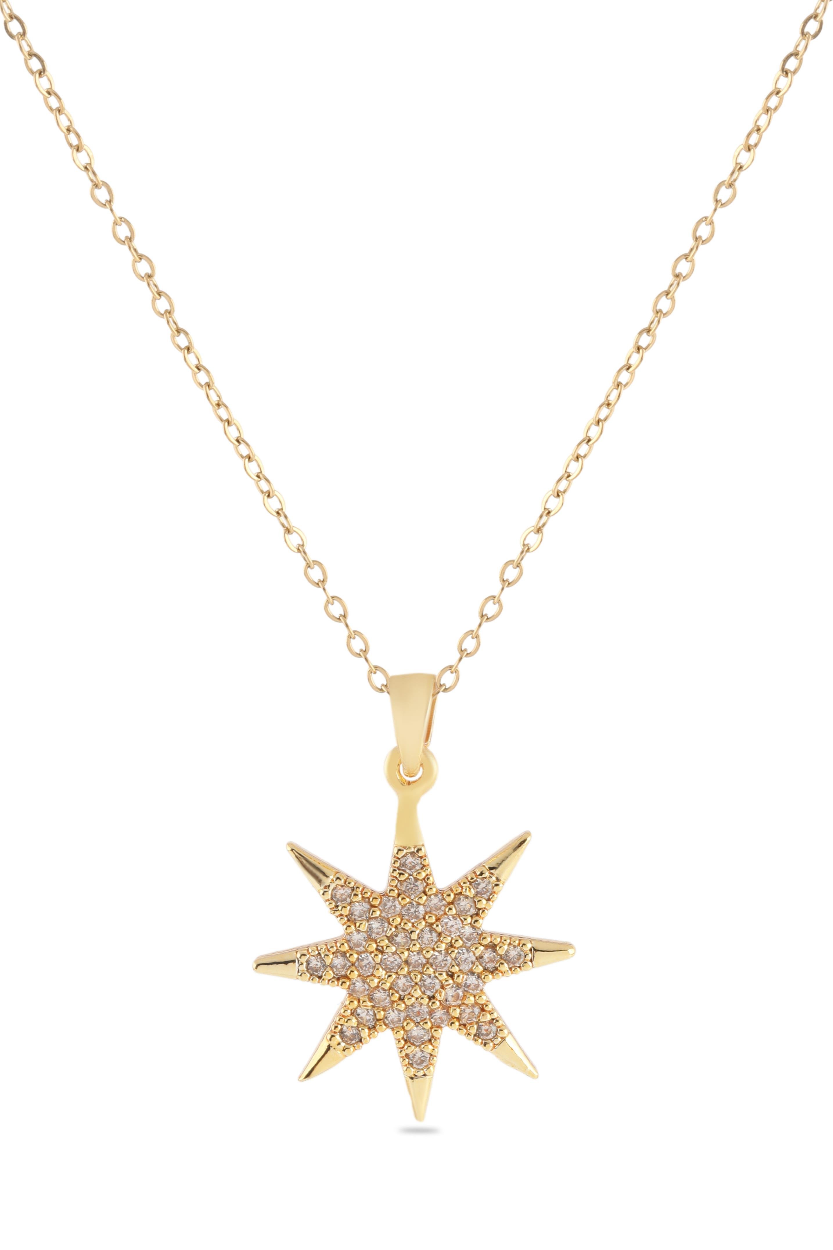 Çelik Kolye Gold 45cm
