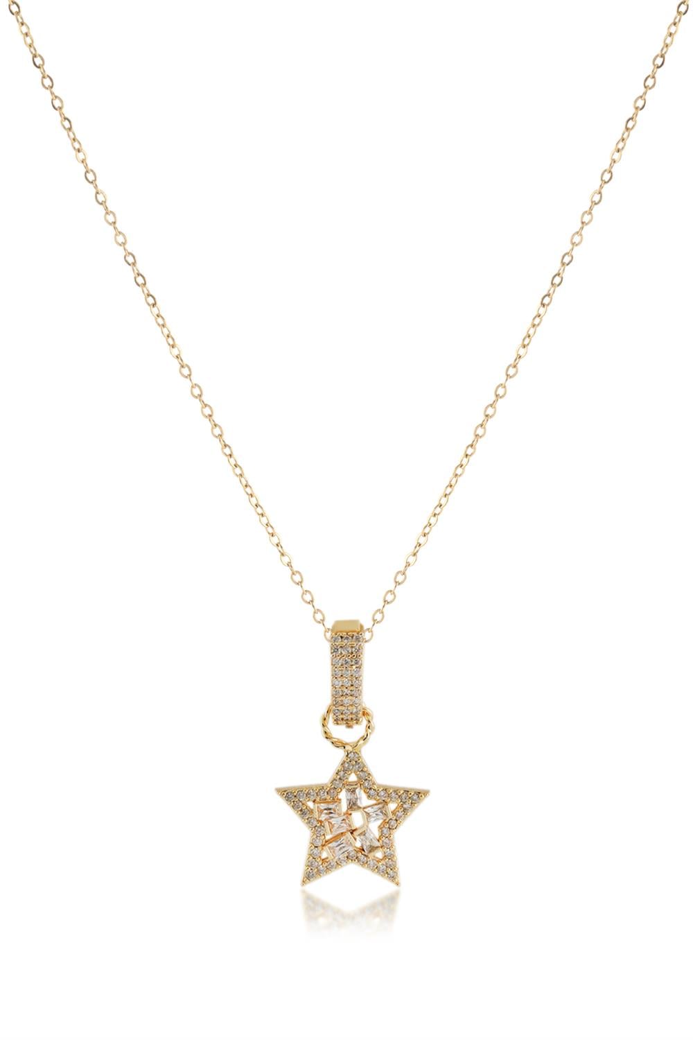 Çelik Kolye GOLD  45cm