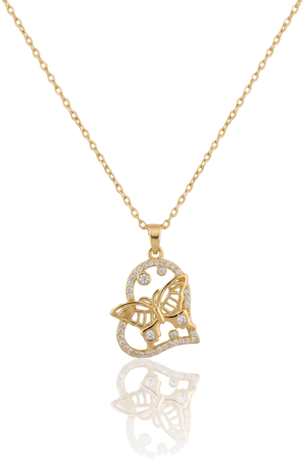 Çelik Kolye GOLD 45cm